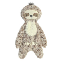 Thumbnail for Slowly Sloth Plush Lovey (Personalization Available)