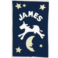 Thumbnail for Personalized Cow Baby Blanket