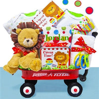 Thumbnail for Personalized Day At The Circus Radio Flyer Wagon Gift Basket