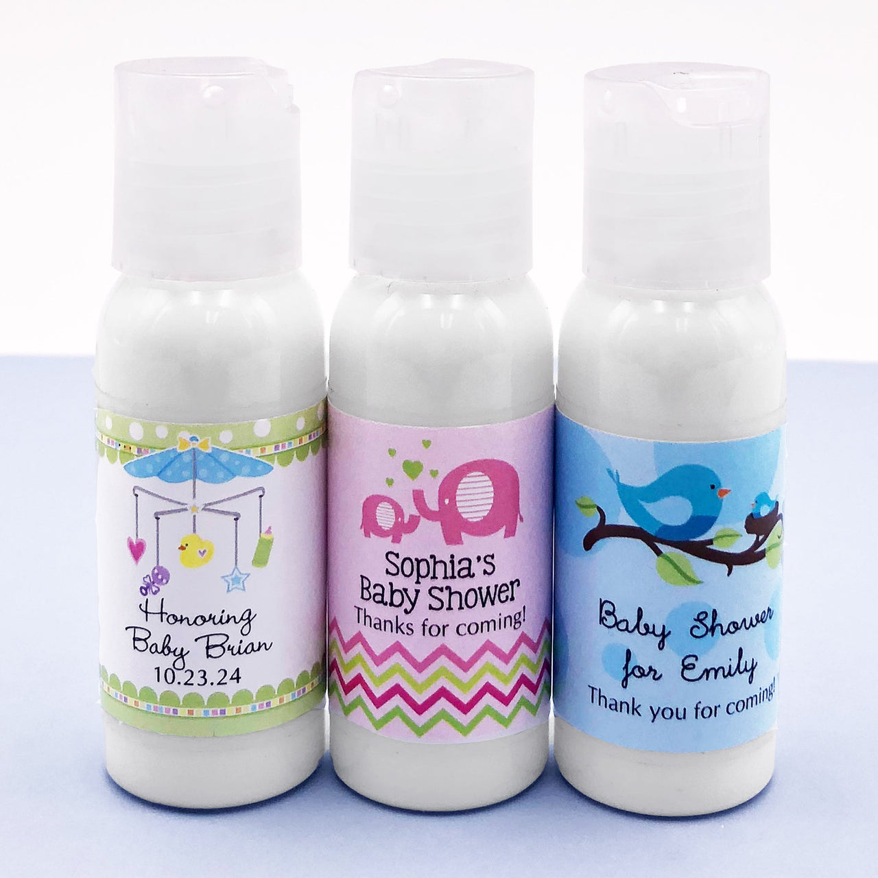 Personalized Baby 1 oz. Hand Lotion (Many Designs Available)