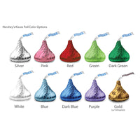 Thumbnail for Personalized Baby Colored Foil Hershey’s Kisses (Many Designs Available)