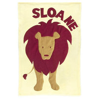 Thumbnail for Personalized Lion Baby Blanket