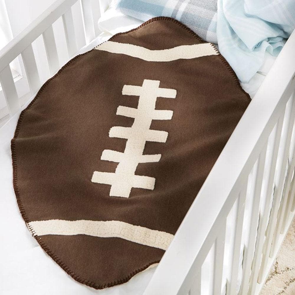 Football Sherpa Blanket