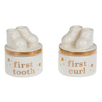 Thumbnail for Baby Shoes First Curl & First Tooth Keepsake Box Set