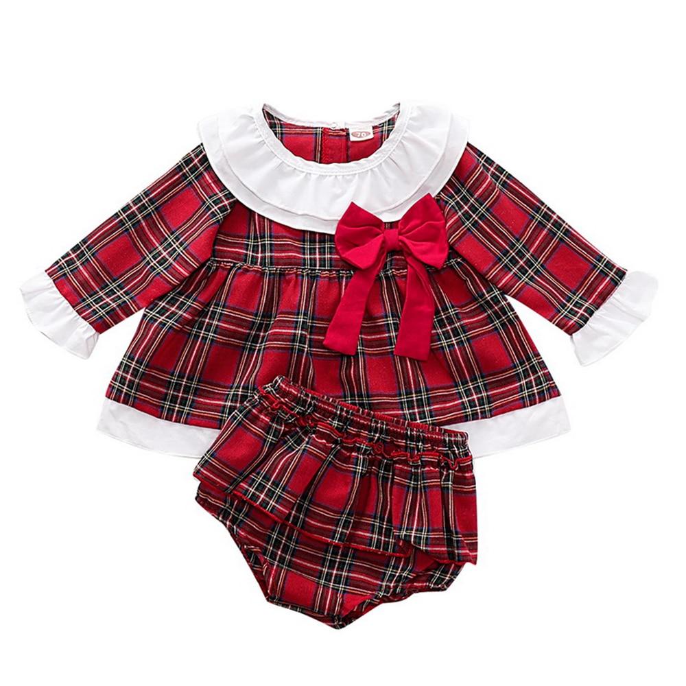 My First Holiday Red Plaid Dress