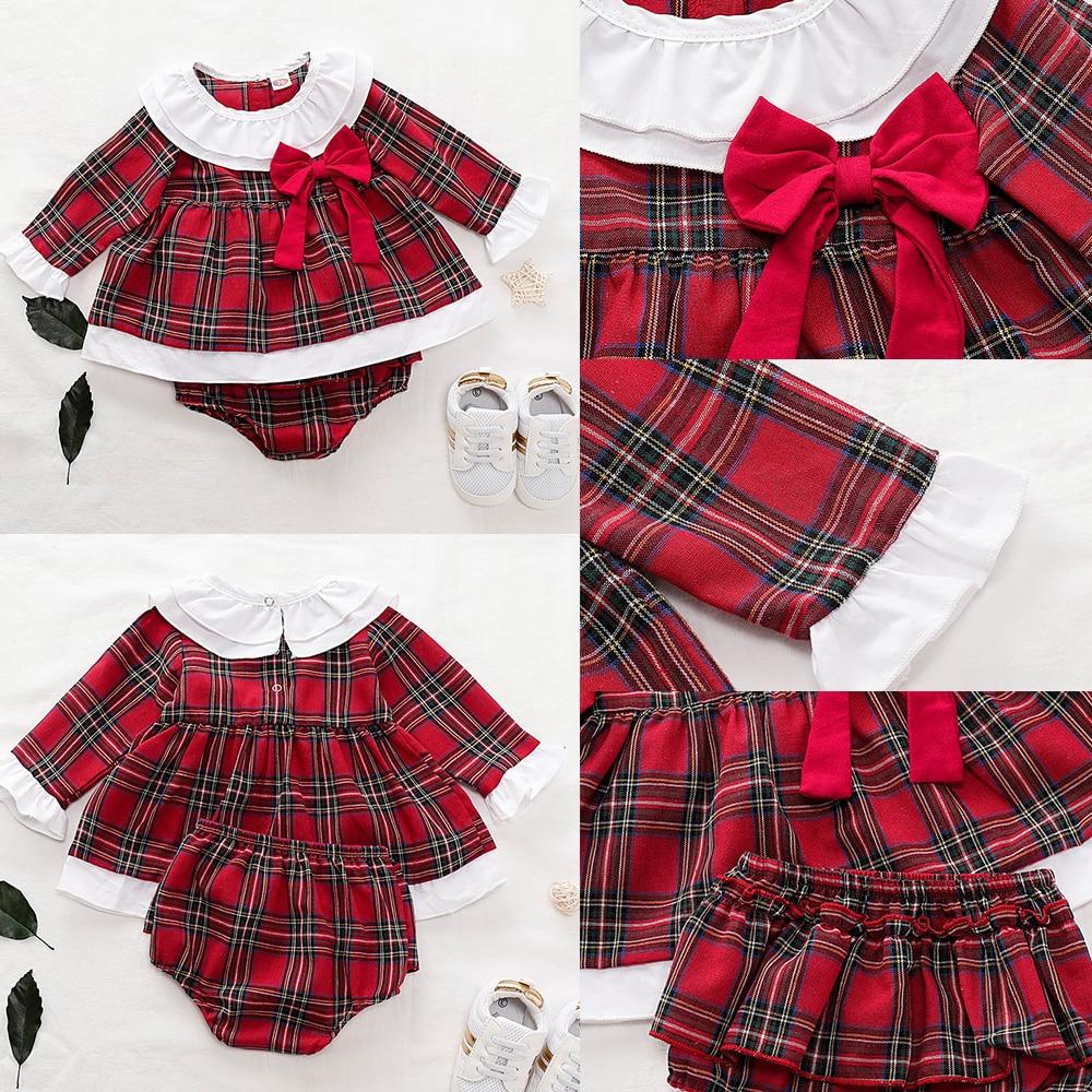 My First Holiday Red Plaid Dress
