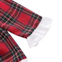 Thumbnail for My First Holiday Red Plaid Dress