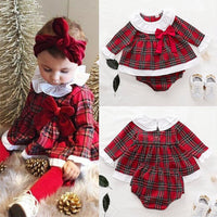Thumbnail for My First Holiday Red Plaid Dress