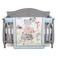 Thumbnail for Barnyard 4 Piece Crib Bedding Set