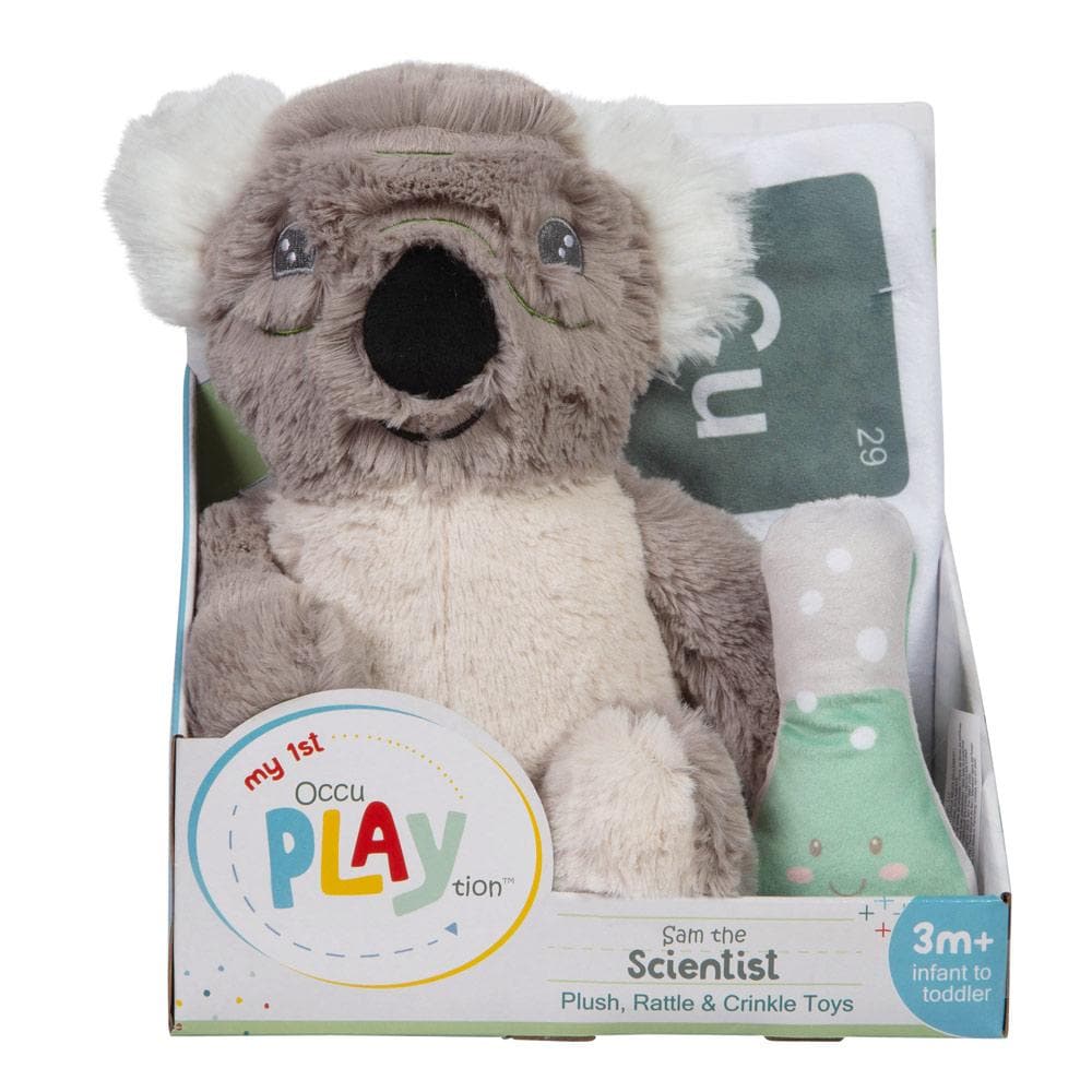 Koala Bear Scientist 3-Piece OccuPLAYtion Baby Gift Set
