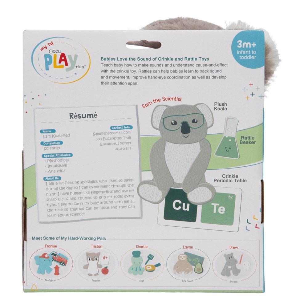 Koala Bear Scientist 3-Piece OccuPLAYtion Baby Gift Set
