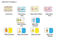 Thumbnail for Baby Shower Personalized Mint Tins - Large