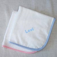 Thumbnail for Personalized Receiving Blanket (Available in Pink or Blue)