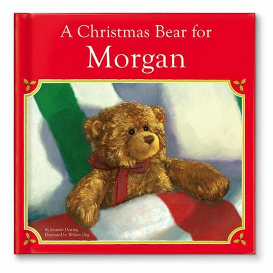 A Christmas Bear for Me Personalized Book