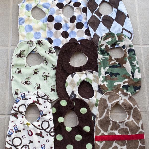 Bodacious Bib for Boys (Personalization Available)