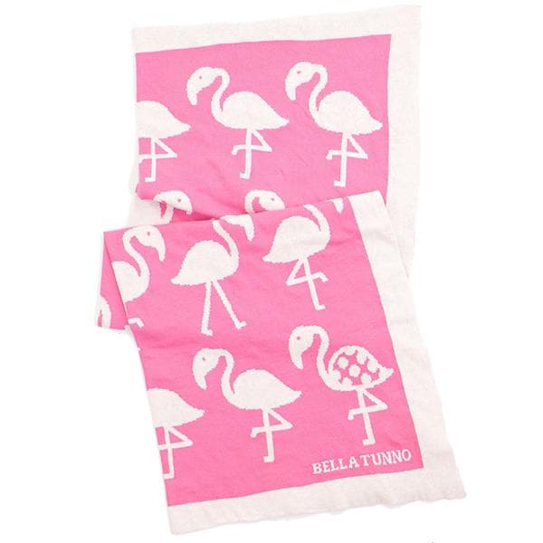 Flights of Fancy Flamingo Blanket