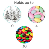Thumbnail for Gender Reveal Personalized Silver Round Candy Tin (Set of 12)