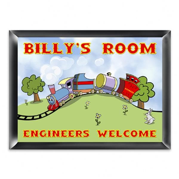 Personalized Choo Choo Room Sign