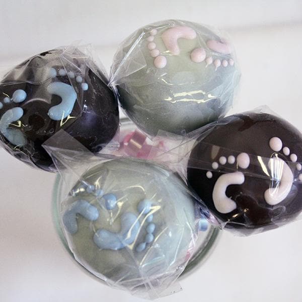 Baby Feet Cake Pop Favors