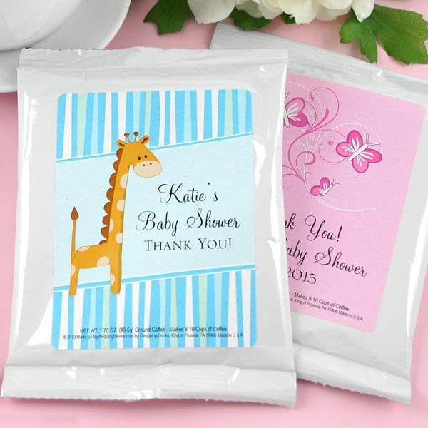 Personalized Exclusive Baby Coffee Favor (Many Designs Available)