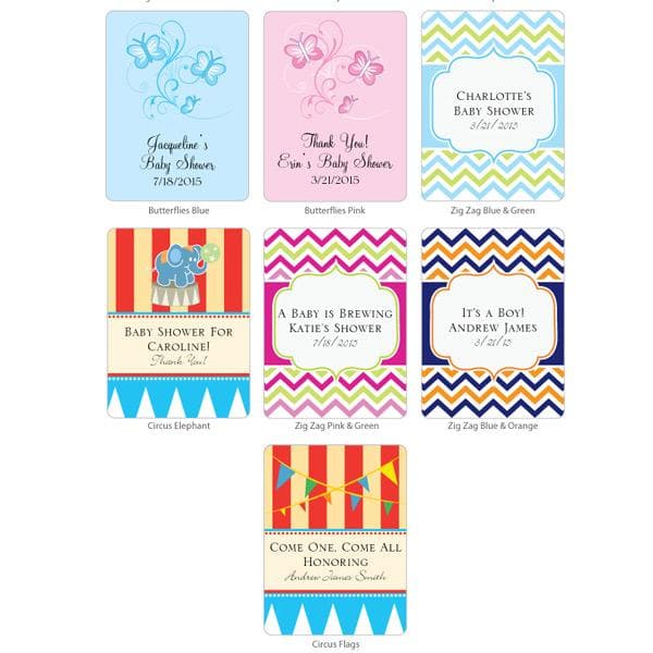Personalized Exclusive Baby Coffee Favor (Many Designs Available)