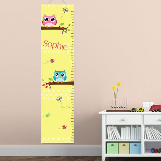 Personalized Girls Growth Charts (Many Designs Available)