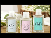 Personalized Mini Glass Favor Bottle with Swing Top (Set of 12)