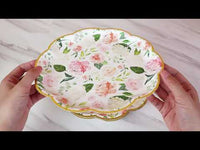 Floral 7 in. Premium Paper Plates (Set of 16)