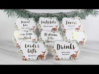 Woodland Baby Décor Sign Kit (Set of 8)