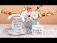 Sugar & Spice Ceramic Sugar Bowl