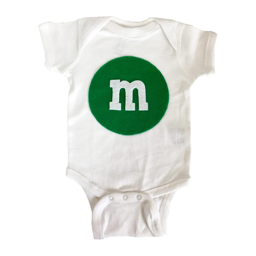 Twin M and M Baby Onesie