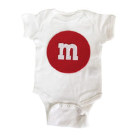 Thumbnail for Twin M and M Baby Onesie
