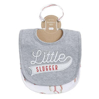 Thumbnail for Baseball Little Slugger Bibs (Set of 2)