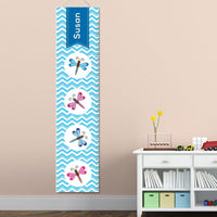 Thumbnail for Personalized Girls Growth Charts (Many Designs Available)