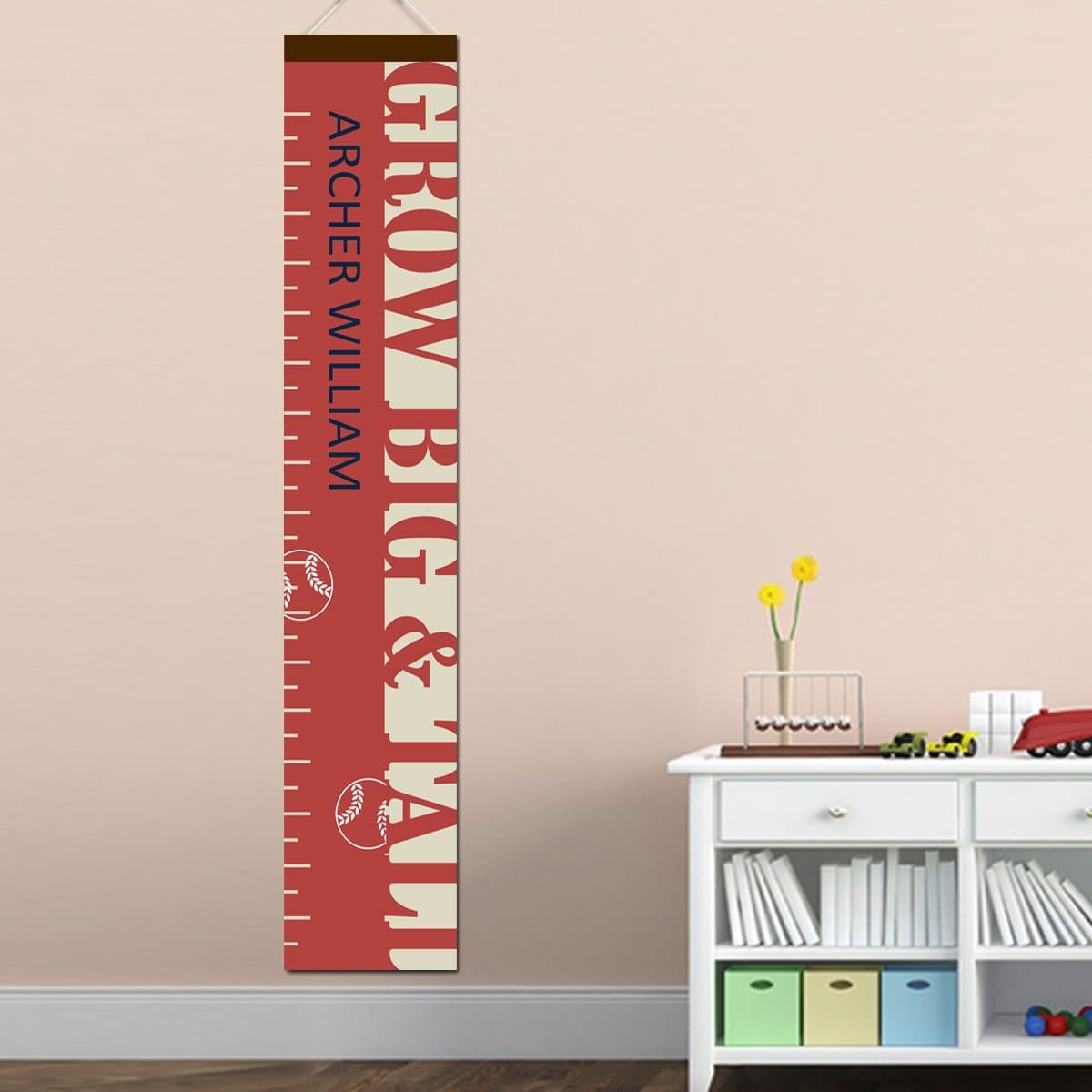 Personalized Boys Growth Charts (Many Designs Available)