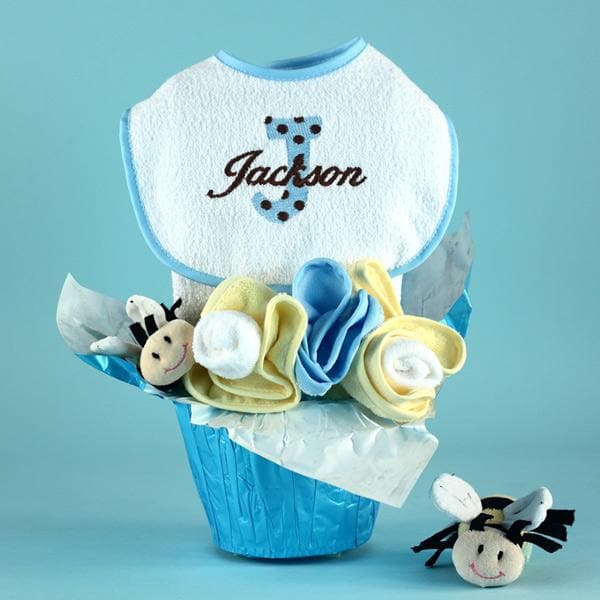 Personalized Pots of Luck Baby Gift Set