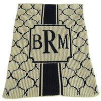 Thumbnail for Monogrammed Sophisticate Stroller Blanket