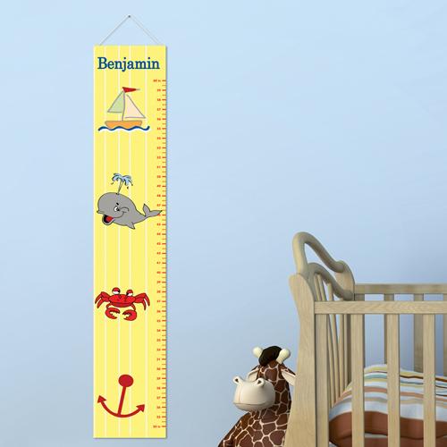 Personalized Boys Growth Charts (Many Designs Available)